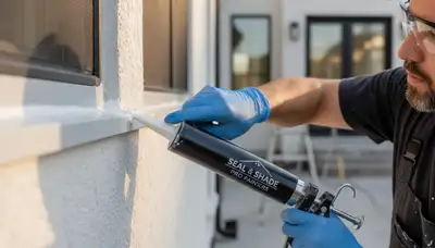 Professional caulking and sealing on coastal home exterior in Virginia Beach, VA
