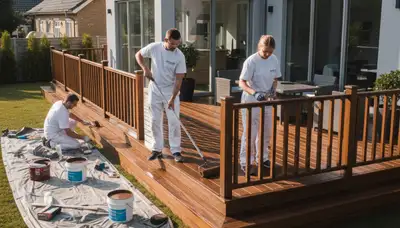 Professional deck staining in Virginia Beach VA for coastal wood protection and lasting color