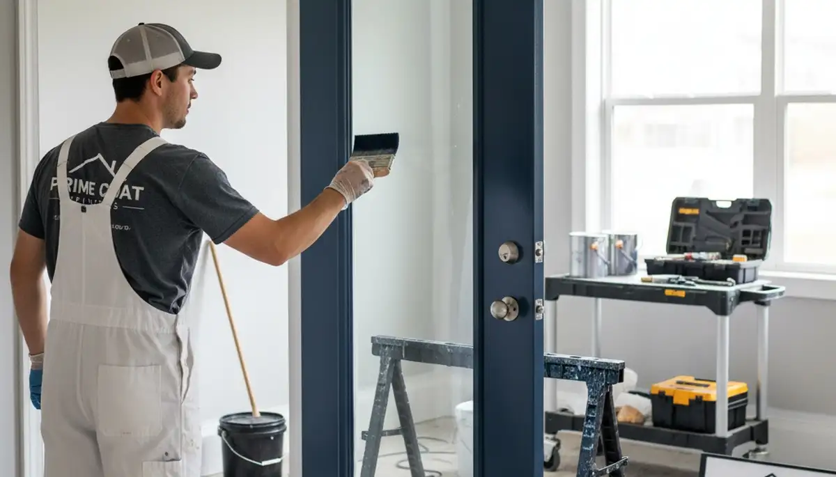 Professional door painting and refinishing in Virginia Beach, VA for coastal homes