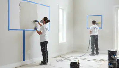 Professional drywall repair and wall restoration in Virginia Beach, VA home interior