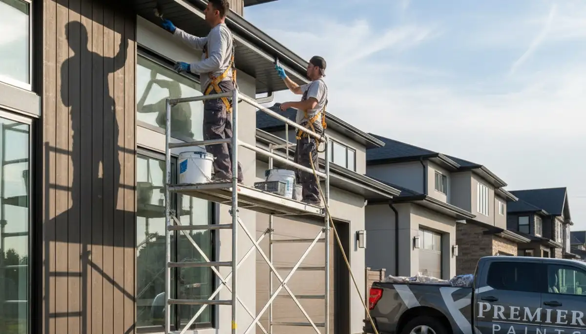 Professional gutter painting for coastal homes in Virginia Beach VA enhancing durability and curb appeal