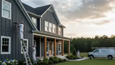 Professional exterior house painting in Virginia Beach VA by local painting experts