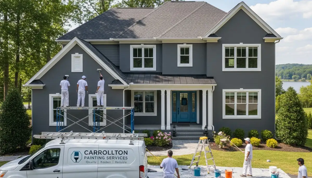 House painting service in Virginia Beach, VA for residential interior and exterior painting projects