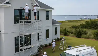 Professional house painting service in Virginia Beach VA by local exterior and interior painters