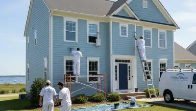 Professional house painting service in Virginia Beach, VA for interior and exterior home projects