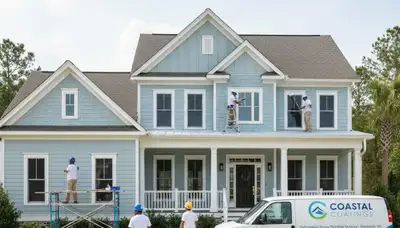 Professional house painting services in Virginia Beach, VA for residential exterior and interior homes