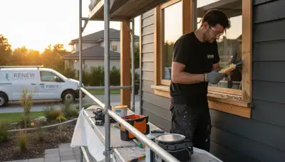 Professional wood rot repair and exterior painting in Virginia Beach, VA homes